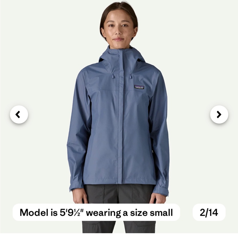 Patagonia Plum Brown Torrentshell 3L  Rain Jacket - Picture 8 of 10